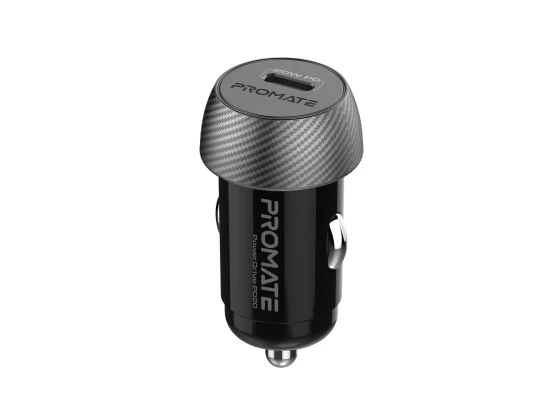 Promate PowerDrive-PD20/ 20W Mini Car Charger with Power Delivery 